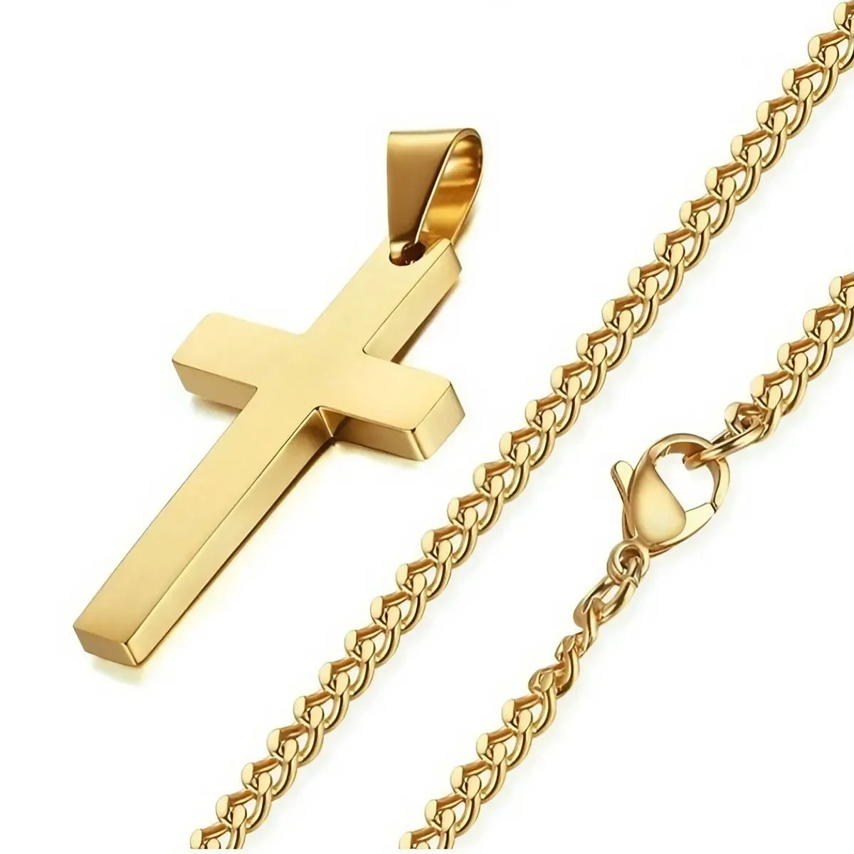 BASIC CROSS NECKLASCE