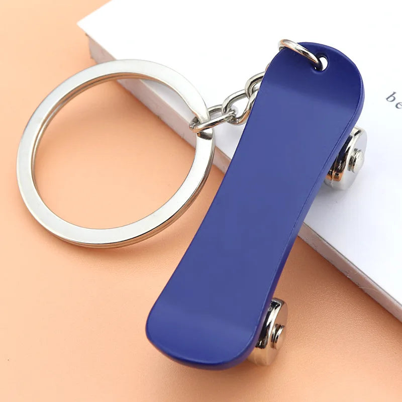 SKATEBOARD SPORTY KEYCHAIN