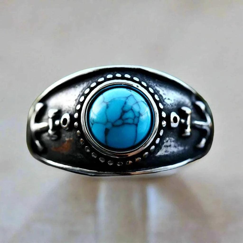 Nordic Navigator Stone Ring-Double Fancy