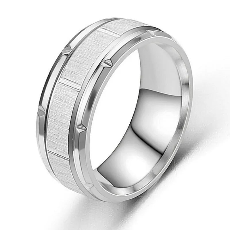 FASHION BEVELED RING