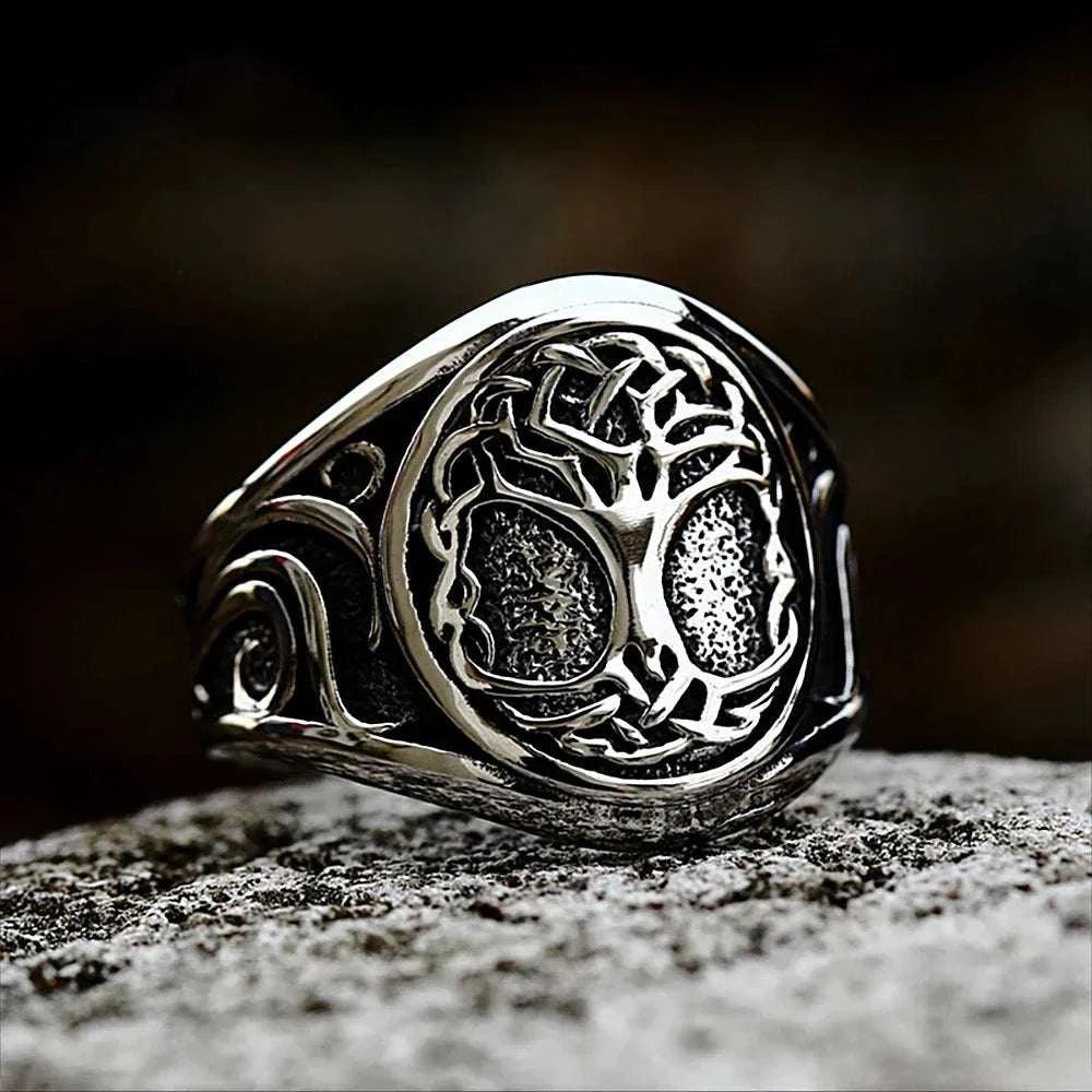 Valhalla Viking Ring-Double Fancy