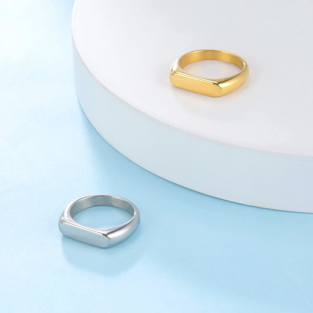 MINIMALIST TRENDY STEEL RING