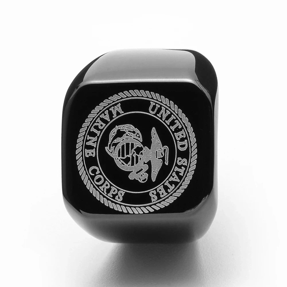 MARINE CORPS STEEL RING