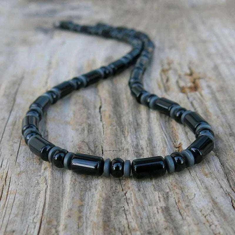 DF Wood Wave Necklace-Double Fancy