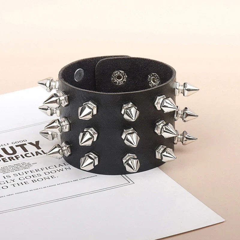 GOTH SPIKE BANGLES