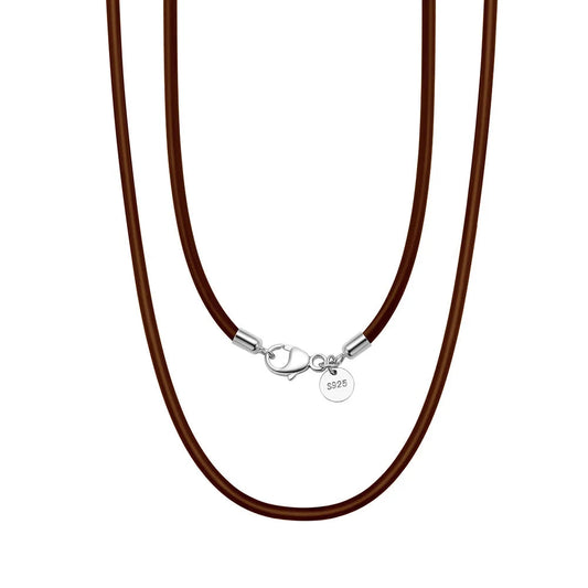 ITALIAN LEAHTER CORD NECKLACE