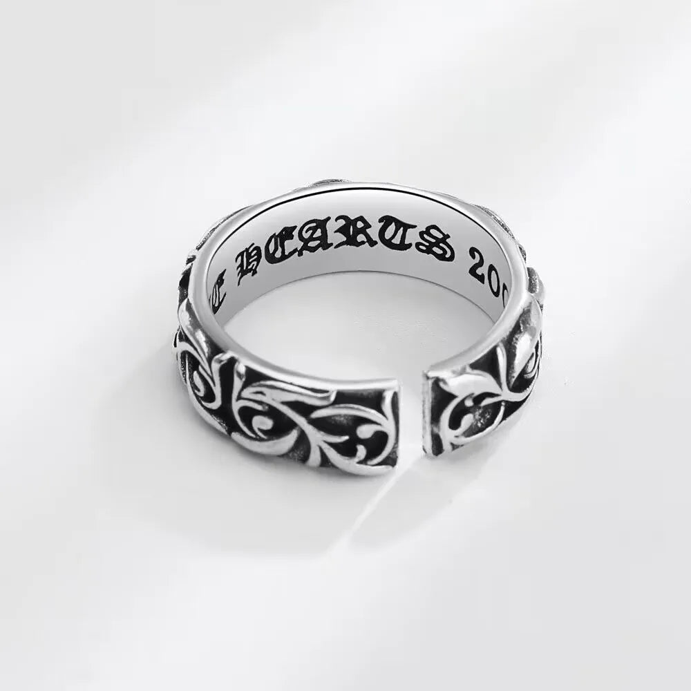 VINE SILVER RING