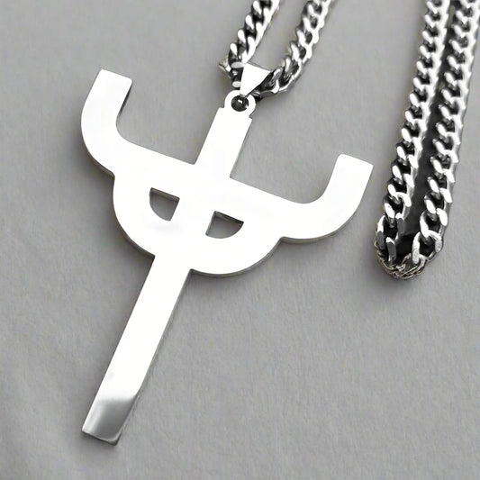 STEEL JUDAS PRIEST NECKLACE