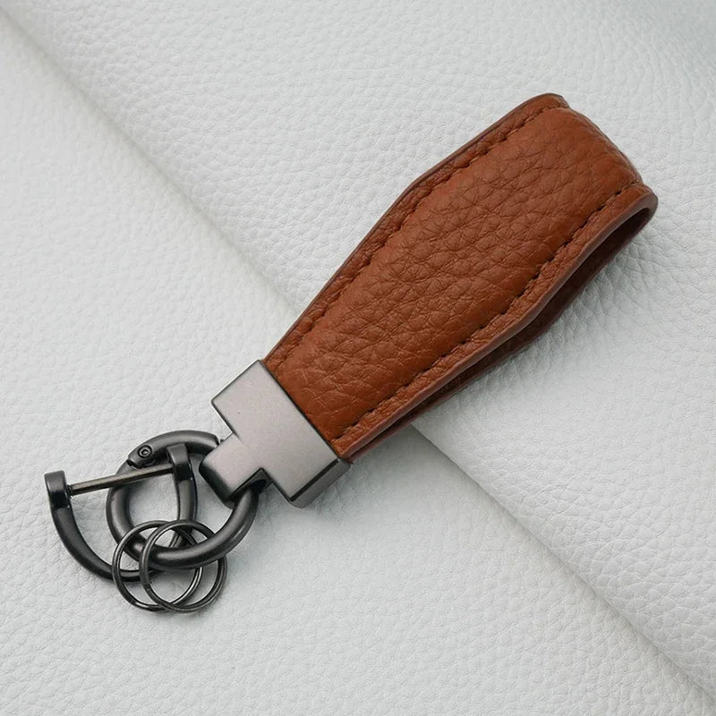 Exquisite Leather Keychain-Double Fancy