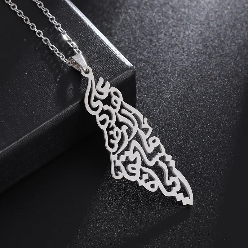 STEEL LIGHTING NECKLACE PENDANT