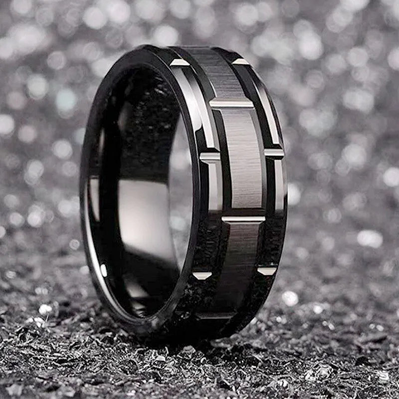 FASHION BEVELED RING