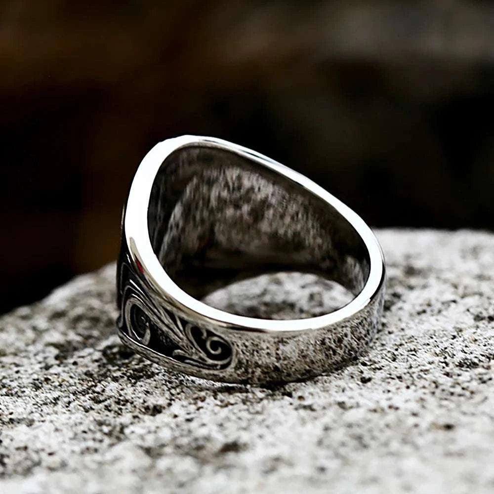 Valhalla Viking Ring-Double Fancy