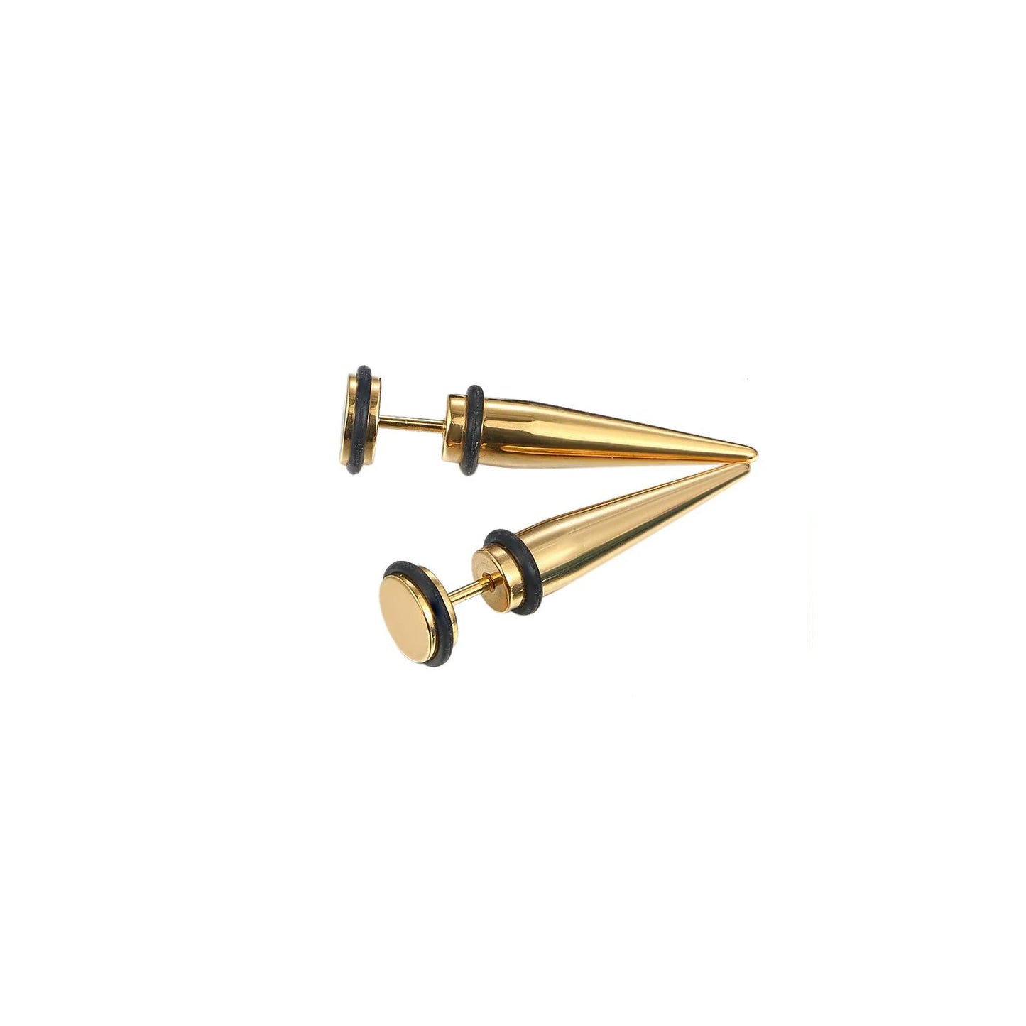 STEEL TAPER EARRING