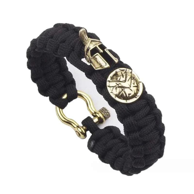 Spartan Warrior Helmet Bracelet - Double Fancy