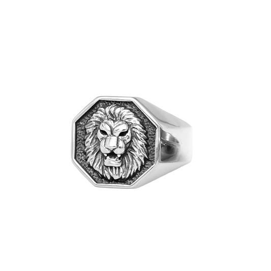 LION KING BIKER RING